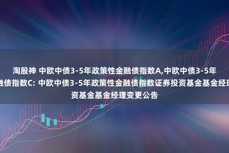 淘股神 中欧中债3-5年政策性金融债指数A,中欧中债3-5年政策性金融债指数C: 中欧中债3-5年政策性金融债指数证券投资基金基金经理变更公告